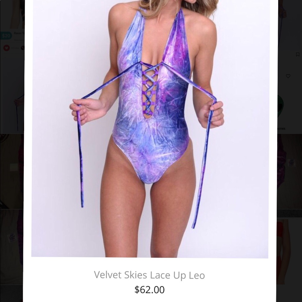 ON HOLD FOR BRIANNA Velvet Skies Lace Up Leo